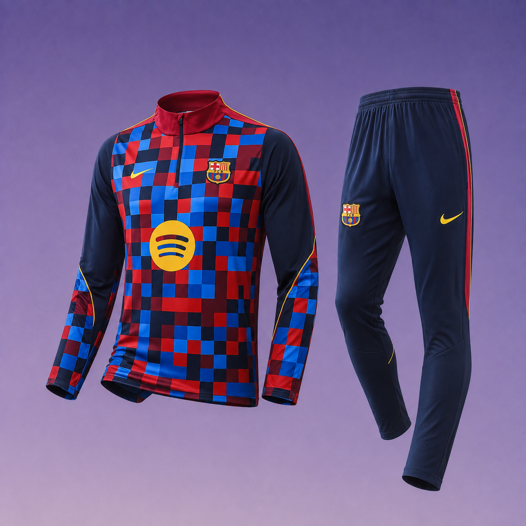 Barcelona 2026 Conjunto Half Zip