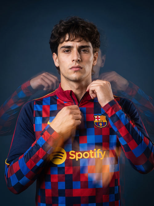 Barcelona 2026 Conjunto Half Zip